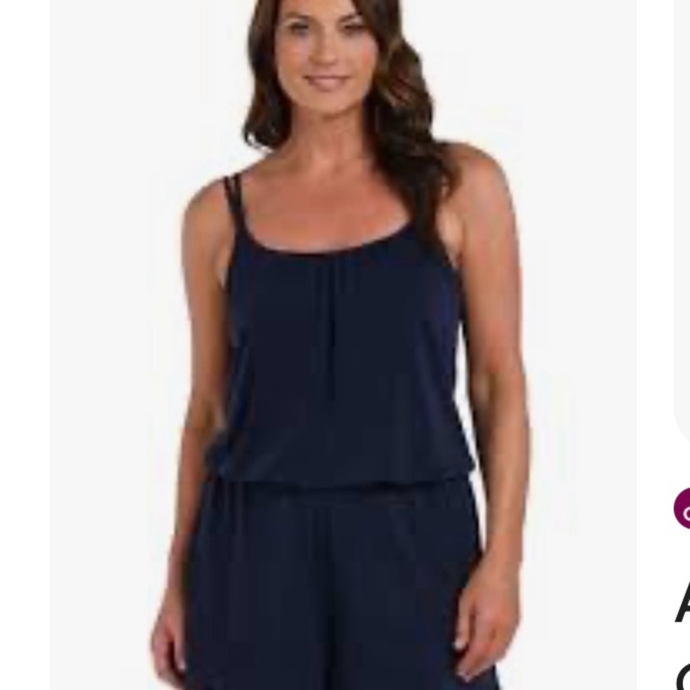 BloomChic Deep Blue Textured Dress
